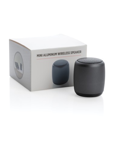 Mini speaker wireless in alluminio