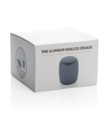 Mini speaker wireless in alluminio