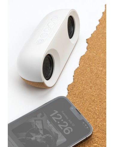 Speaker 10W Oregon in plastica riciclata RCS e sughero