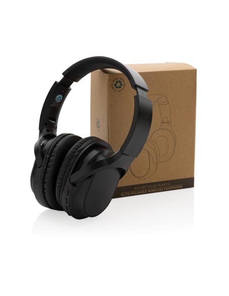 Cuffie wireless pieghevoli Elite in plastica riciclata RCS