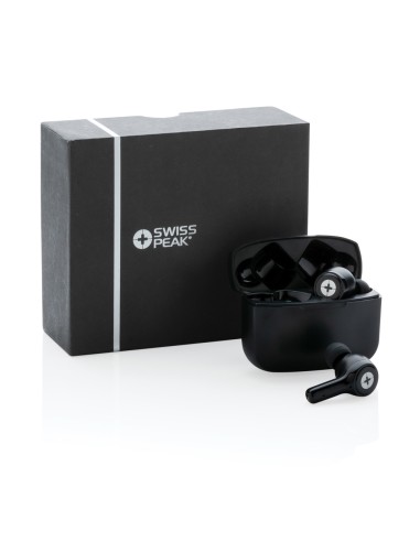 Auricolari Swiss Peak ANC TWS in plastica RCS