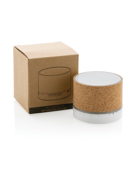 Speaker wireless 3W in sughero