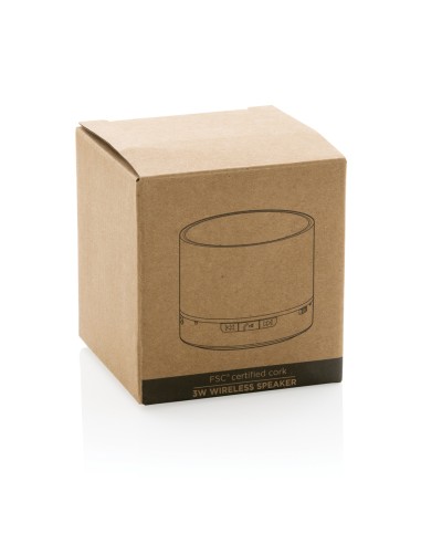 Speaker wireless 3W in sughero