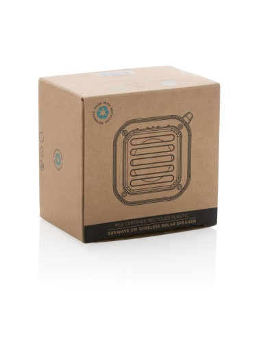Speaker wireless 3W solare Sunwave in plastica riciclata RCS