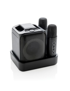 Karaoke con doppio microfono Singvibe in plastica RCS