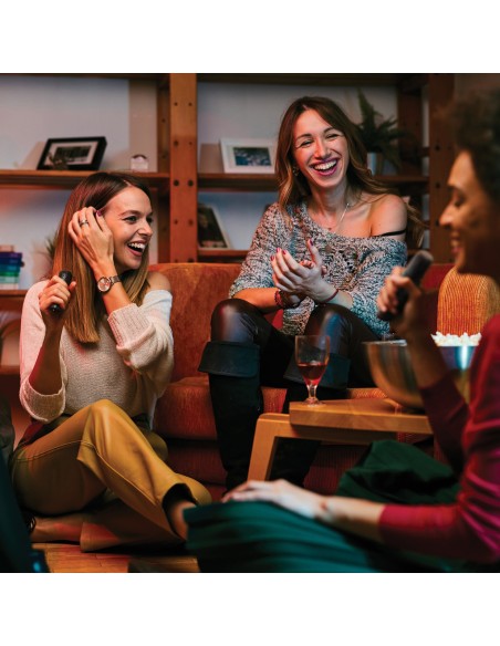 Karaoke con doppio microfono Singvibe in plastica RCS