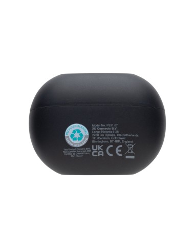 Auricolari ibridi ANC/ENC Prolink in plastica riciclata RCS