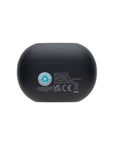 Auricolari ibridi ANC/ENC Prolink in plastica riciclata RCS