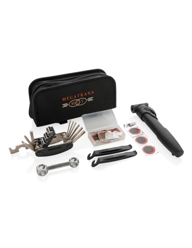 Kit riparazione per bicicletta 17 pezzi