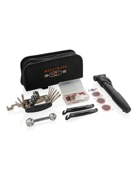 Kit riparazione per bicicletta 17 pezzi