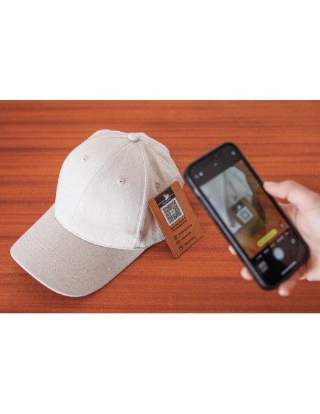 Cappellino Milo 6 pannelli 200gr melange