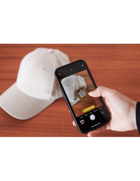 Cappellino Milo 6 pannelli 200gr melange