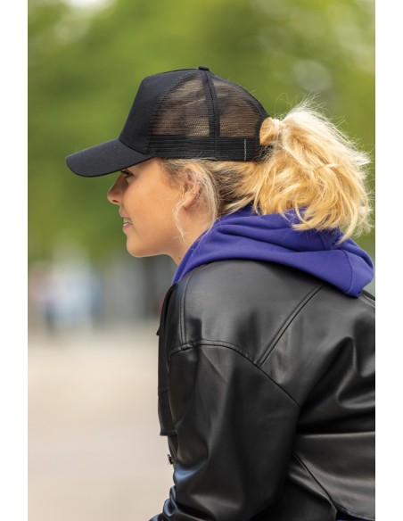 Cappellino trucker 5 pannelli in rcotton Impact AWARE™ 190gr