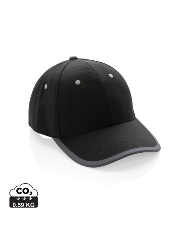 Cappellino contrast 6 pannelli in rCotone Impact AWARE™ 280g