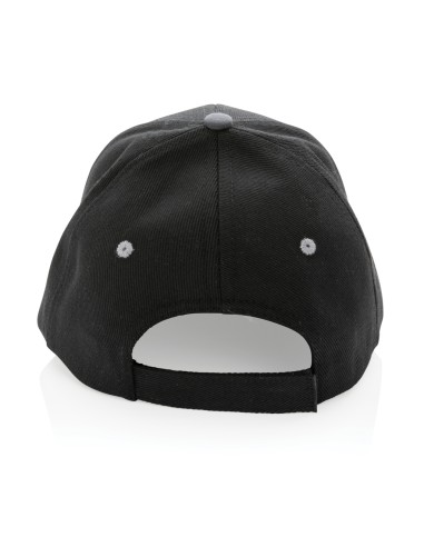 Cappellino contrast 6 pannelli in rCotone Impact AWARE™ 280g