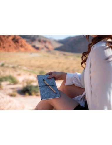 Penna infinity in bambù con gomma