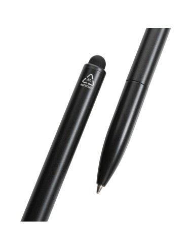Penna touchscreen Kymi in alluminio riciclato RCS