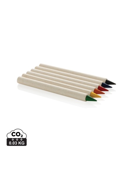 Set 6 pezzi di matite colorate Micki GRS infinity