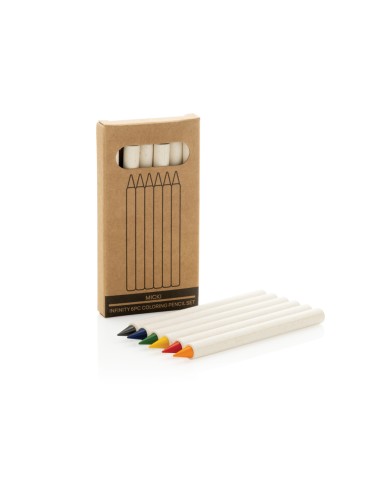 Set 6 pezzi di matite colorate Micki GRS infinity