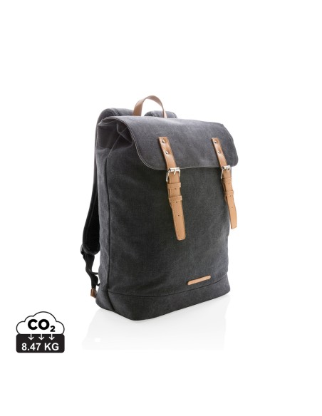 Zaino porta PC in canvas senza PVC