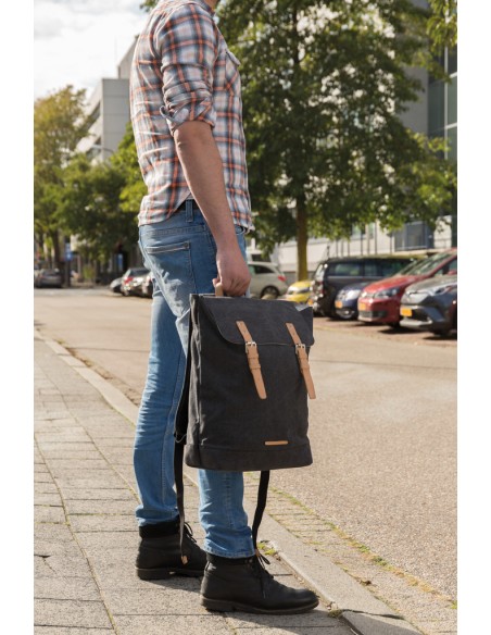 Zaino porta PC in canvas senza PVC