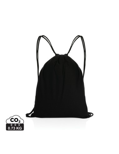 Zainetto cordino in cotone riciclato 145 gm2 Impact Aware™
