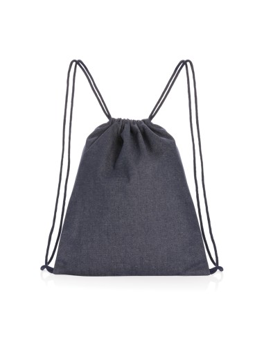 Zaino con coulisse in denim riciclato Impact AWARE™