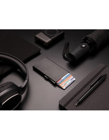 Porta carte standard RFID in alluminio