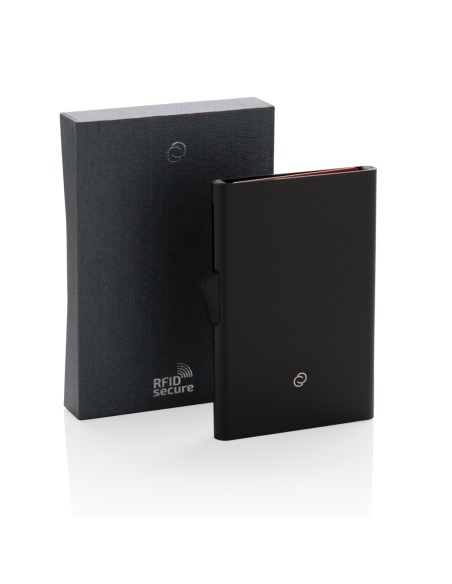 Porta carte di credito RFID in alluminio C-Secure