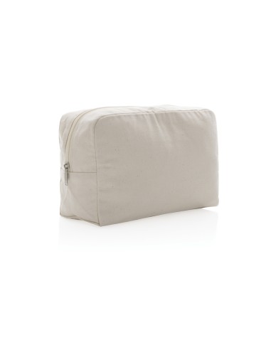 Beauty case in canvas riciclato 285 gm2 non tinto Impact Awa