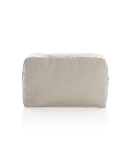 Beauty case in canvas riciclato 285 gm2 non tinto Impact Awa
