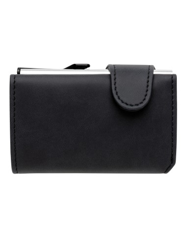 Porta carte RFID in alluminio con portafogli in PU