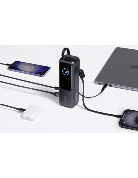 Powerbank Anker da 25.000 mAh 165W con cavo integrato