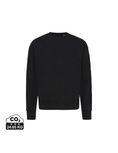 Felpa girocollo IQONIQ Kruger in cotone riciclato
