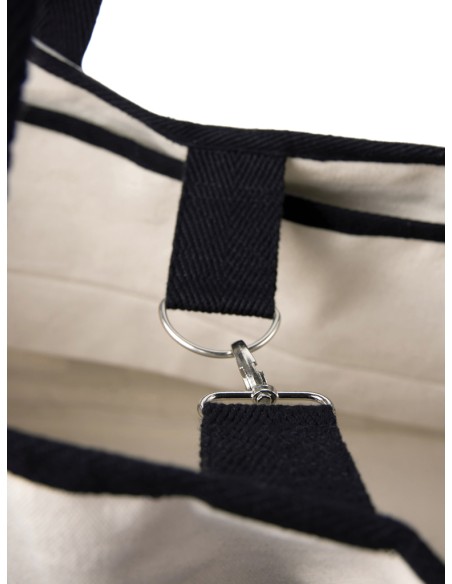 Borsa spiaggia VINGA Volonne in tela riciclata AWARE™