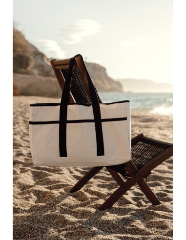 Borsa spiaggia VINGA Volonne in tela riciclata AWARE™
