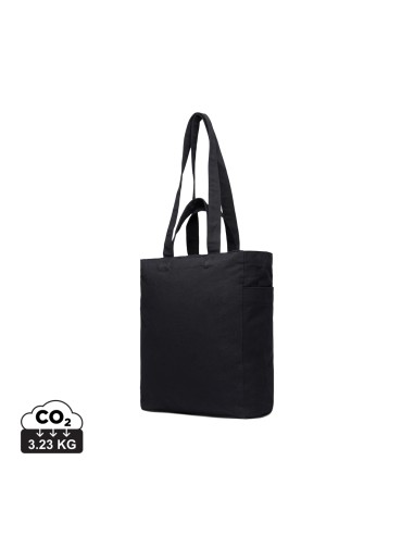Shopper con cerniera VINGA Hilo in rCotone canvas