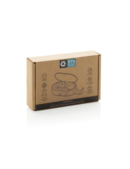 Set ricarica Multi-functional 60W Chargevix in rPlastica RCS