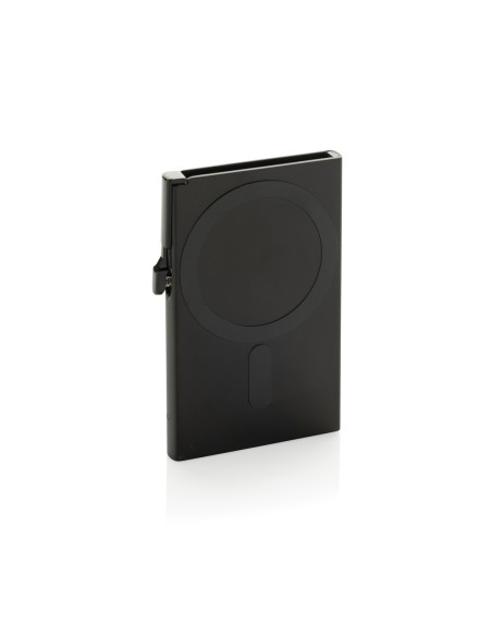 Porta carte magnetico RFID in alluminio per smartphone