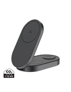 Caricatore wireless pieghevole ultra veloce Quantum 3in1
