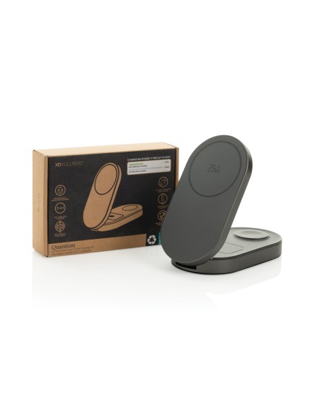 Caricatore wireless pieghevole ultra veloce Quantum 3in1