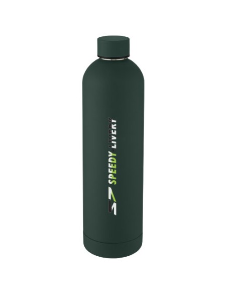 Bottiglia Spring da 1 litro con isolamento sottovuoto in rame