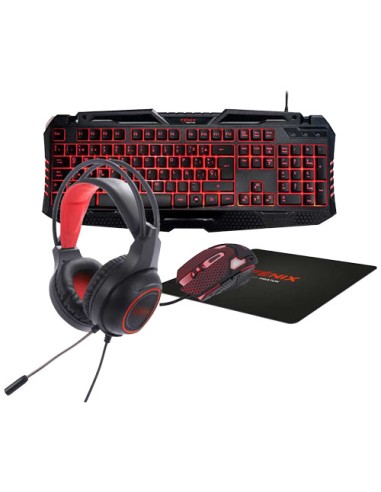 Set da gaming Prixton Fenix