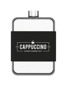 Borraccia con custodia in silicone da 450 ml piatta in Tritan SCX.design D20