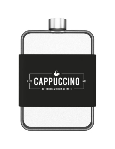 Borraccia con custodia in silicone da 450 ml piatta in Tritan SCX.design D20