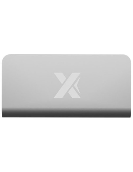 Borraccia con custodia in silicone da 450 ml piatta in Tritan SCX.design D20