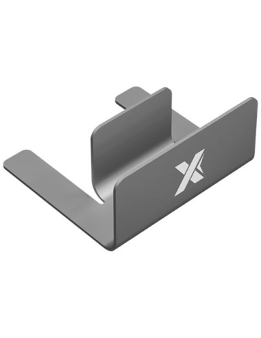 Borraccia con custodia in silicone da 450 ml piatta in Tritan SCX.design D20