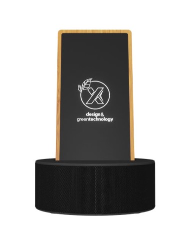 Speaker da 2x3 W e caricabatterie a induzione da 10 W SCX.design W18