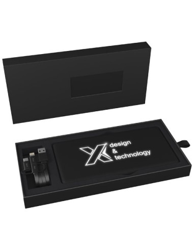Power bank luminoso SCX.design P30 a carica solare