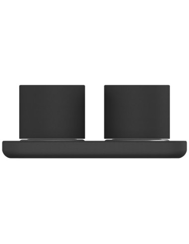 Coppia di speaker stereo luminosi SCX.design S40 con base